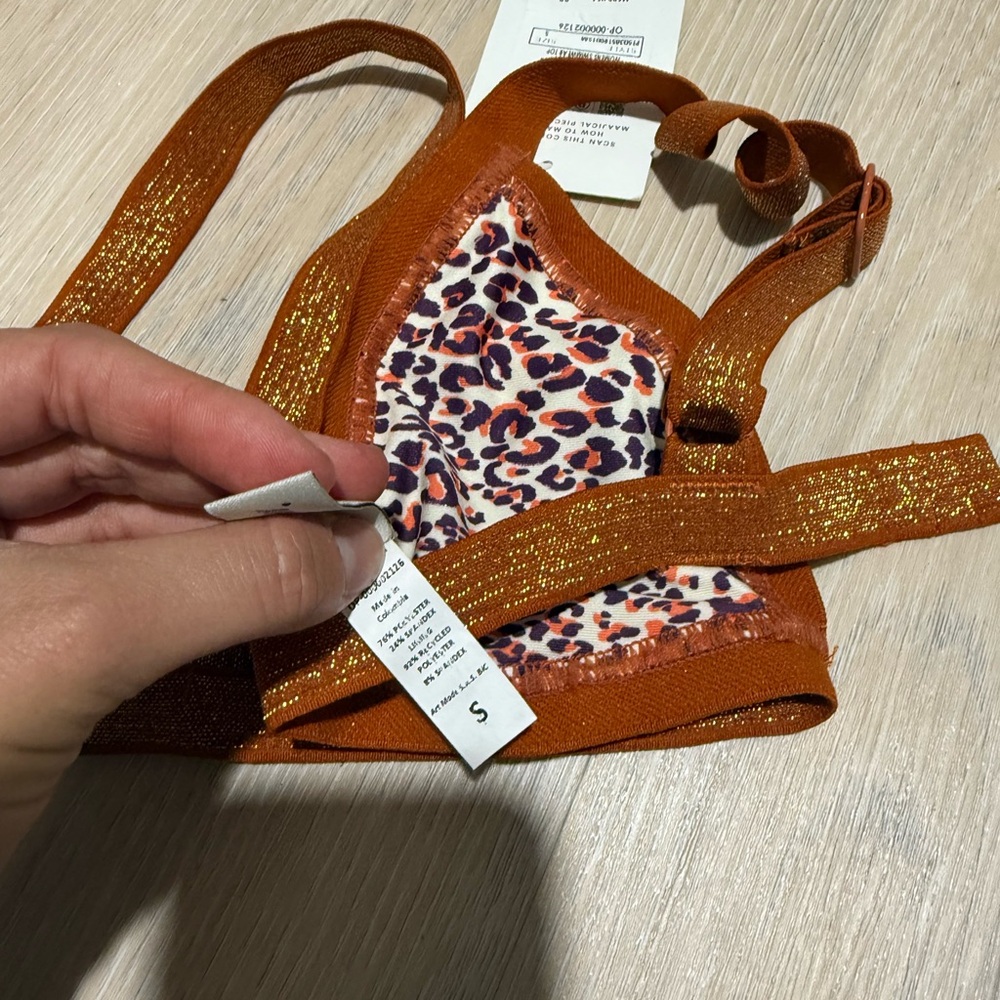 Maaji Wisteria Bloom Raquel Fixed Triangle Bikini - Picture 6 of 6